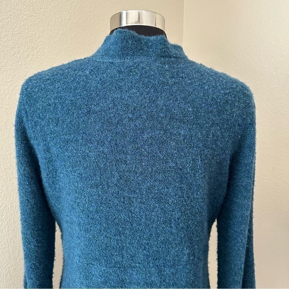 J Jill Deep V Neck Empire Waist Merino Wool Blend Sweater - Picture 6 of 11